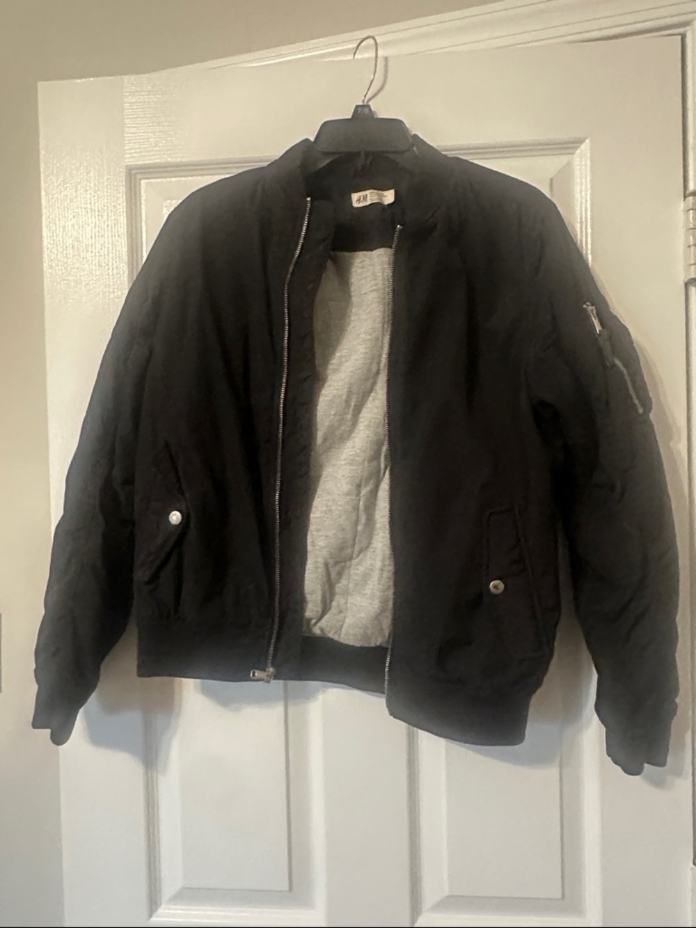 H&M Black Men’s Bomber Jacket